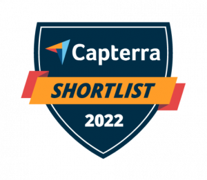 Capterra Shortlist 2022 for Business Software Badge 